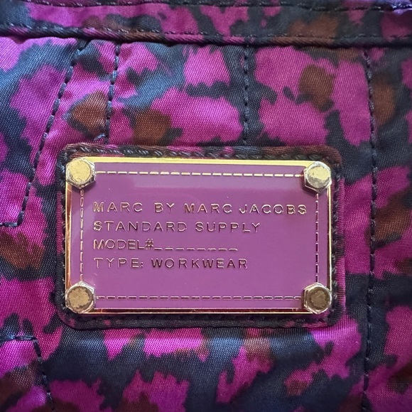 Marc by Marc Jacob’s Purple Navy Printed Laptop Bag - Picture 3 of 9